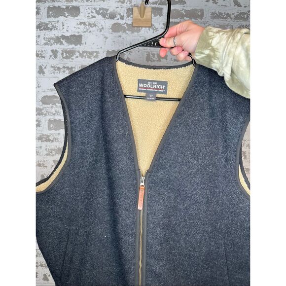 Woolrich Other - Woolrich | mens wool reversible Sherpa lined vest